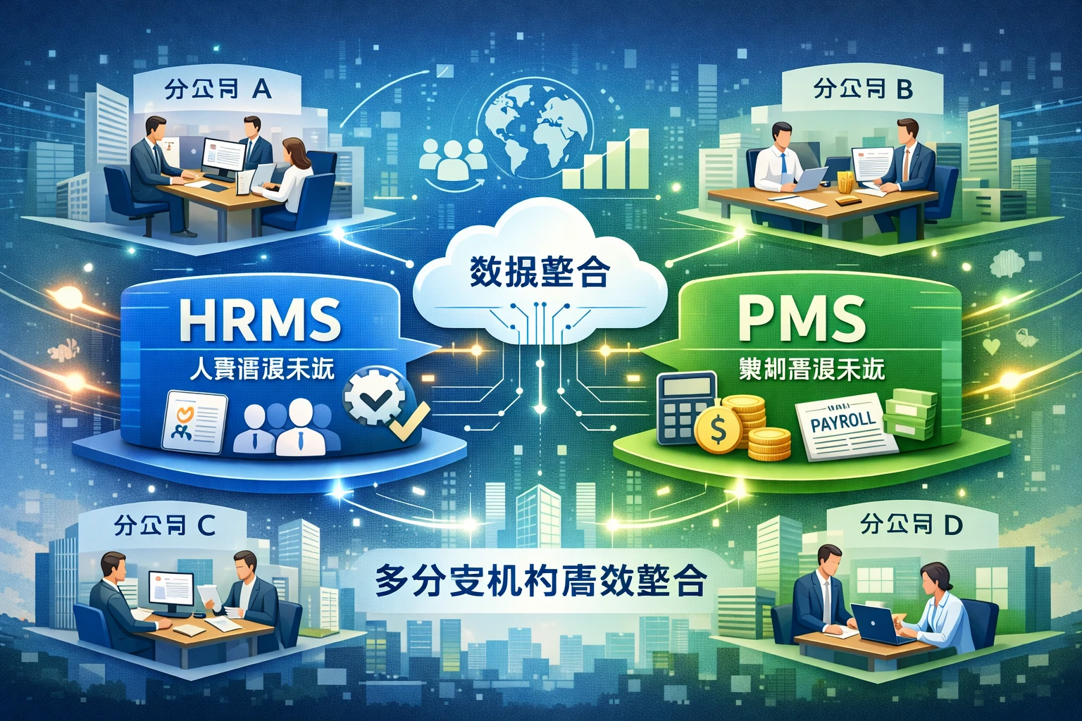 人事管理系统与薪酬管理系统在多分支机构中的高效整合