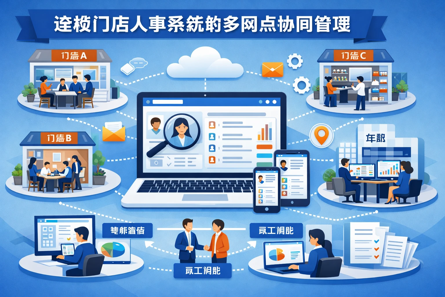 连锁门店人事系统的多网点协同管理