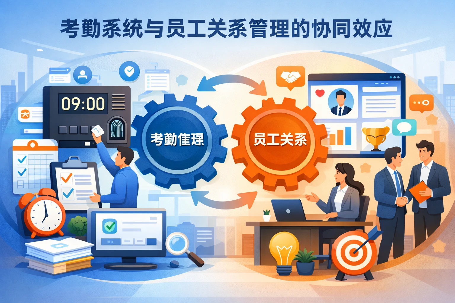 考勤系统与员工关系管理的协同效应