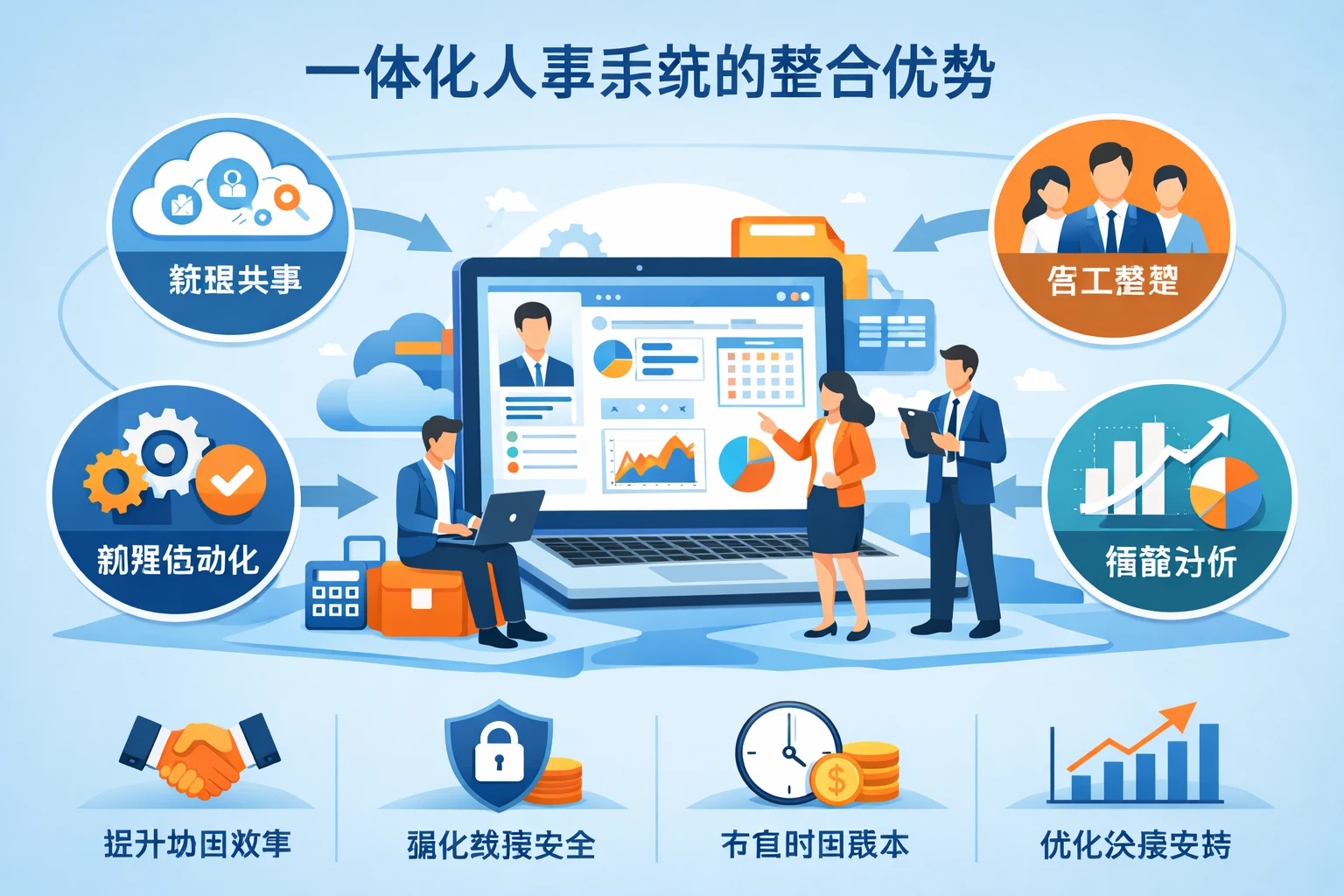 一体化人事系统的整合优势