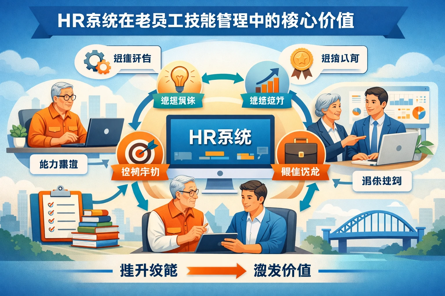 HR系统在老员工技能管理中的核心价值