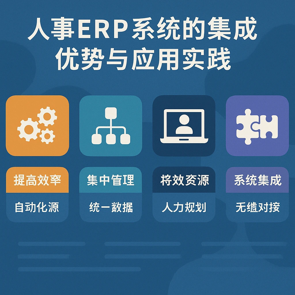 人事ERP系统的集成优势与应用实践