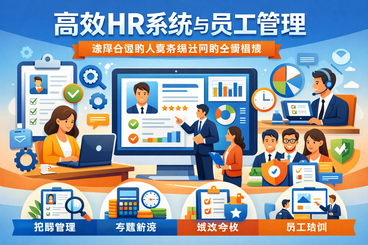 高效HR系统与员工管理：选择合适的人事系统公司的全面指南