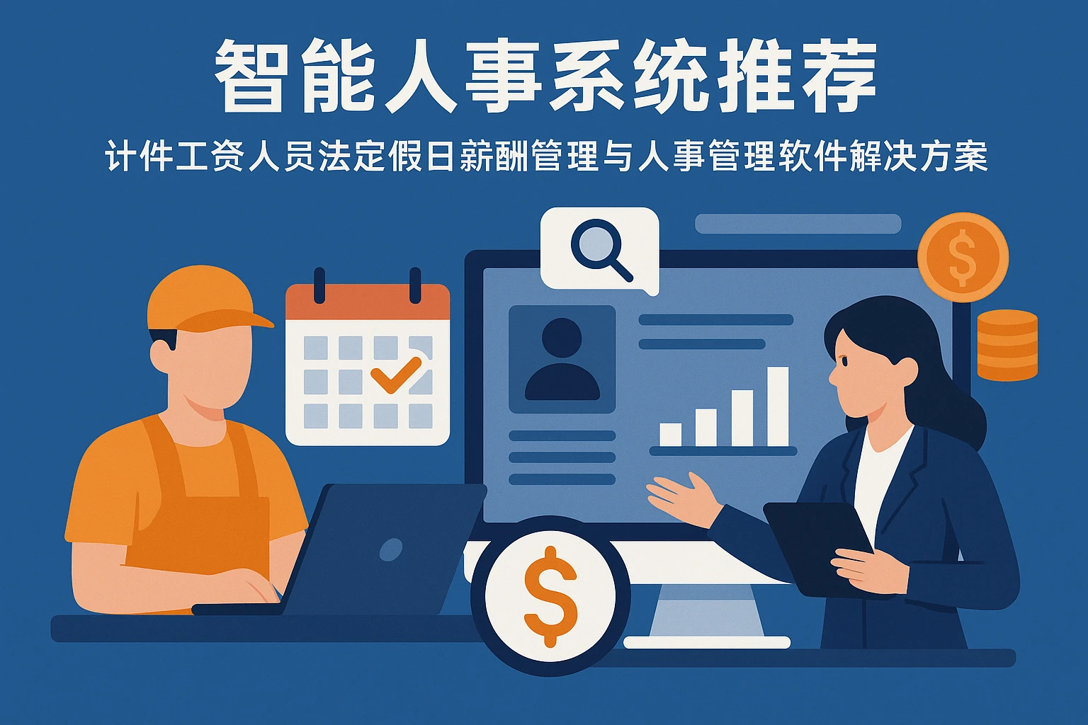 智能人事系统推荐:计件工资人员法定假日薪酬管理与人事管理软件解决方案