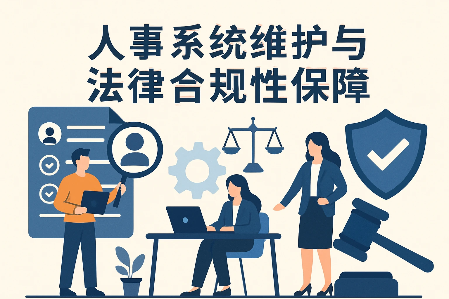 人事系统维护与法律合规性保障