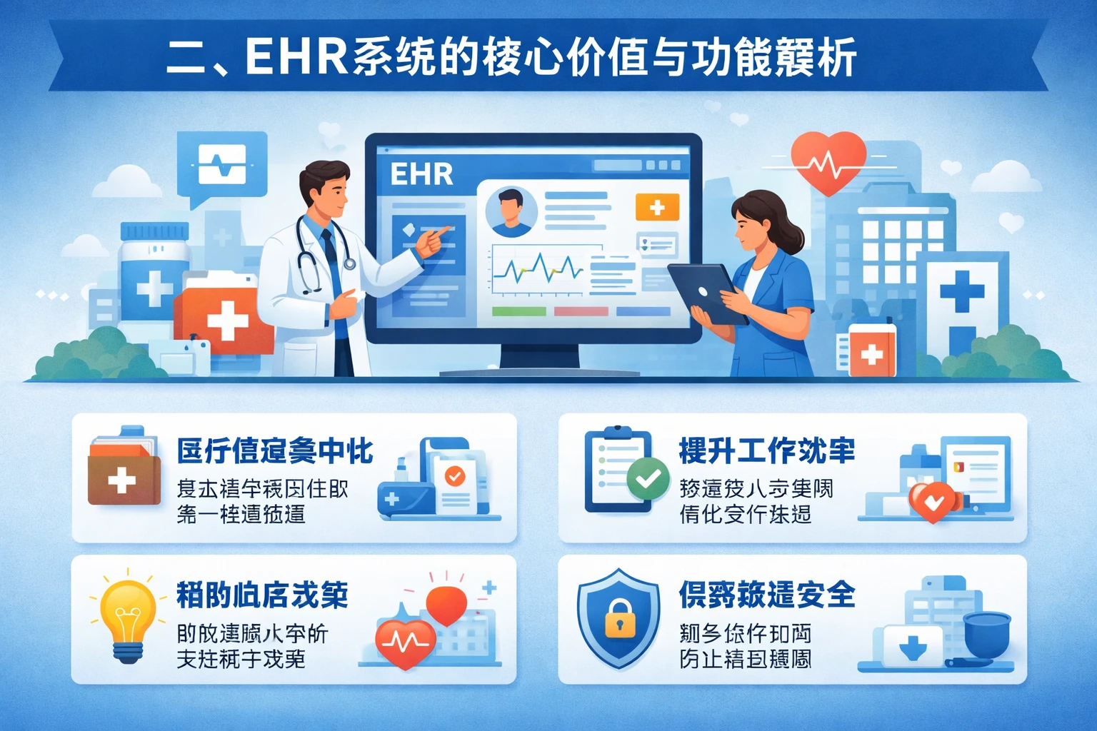 二、EHR系统的核心价值与功能解析