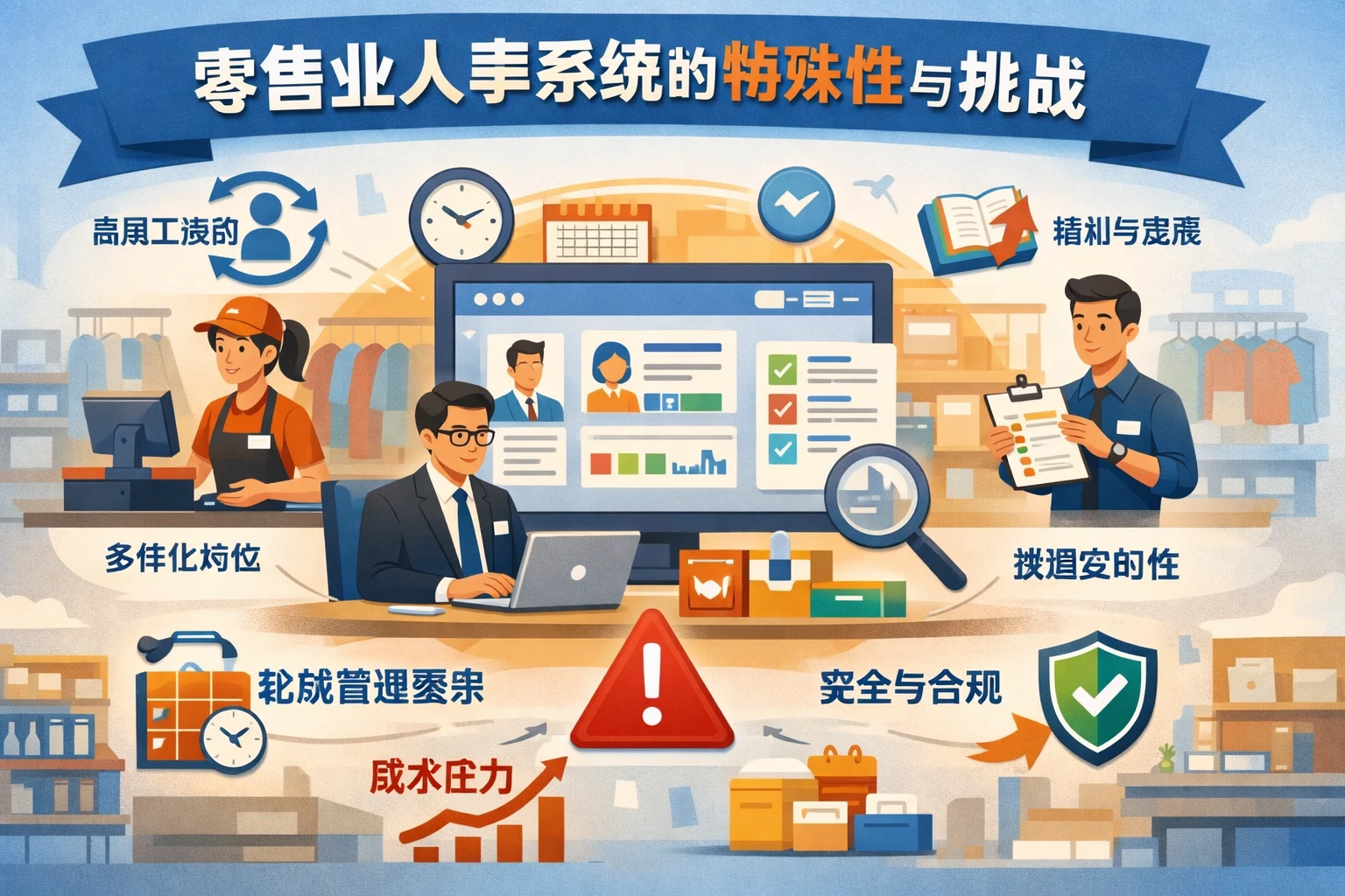 零售业人事系统的特殊性与挑战