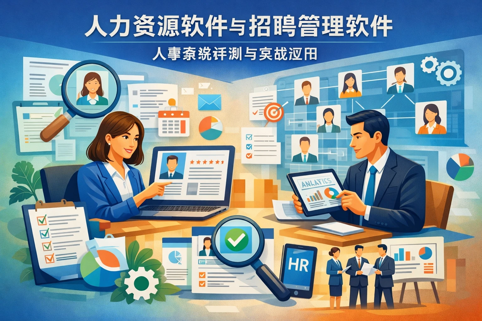 人力资源软件与招聘管理软件：人事系统评测与实战应用