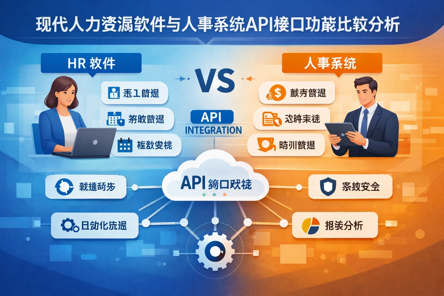 现代人力资源软件与人事系统API接口功能比较分析