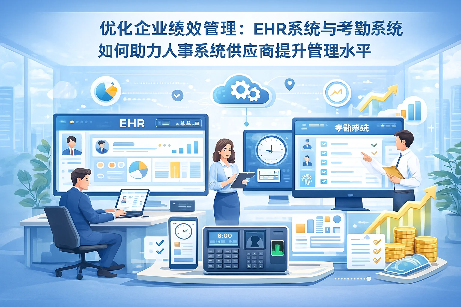 优化企业绩效管理：EHR系统与考勤系统如何助力人事系统供应商提升管理水平