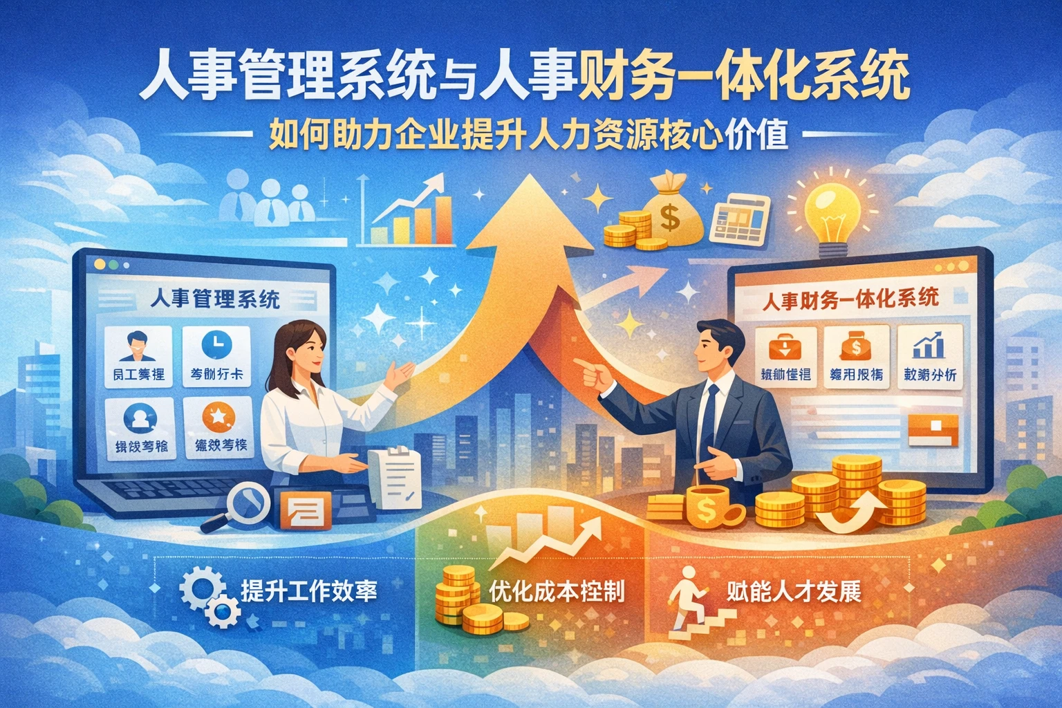 人事管理系统与人事财务一体化系统如何助力企业提升人力资源核心价值