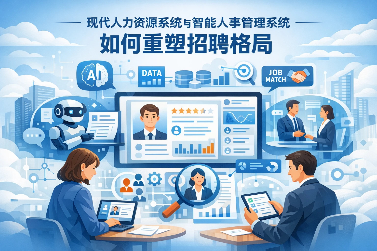 现代人力资源系统与智能人事管理系统如何重塑招聘格局