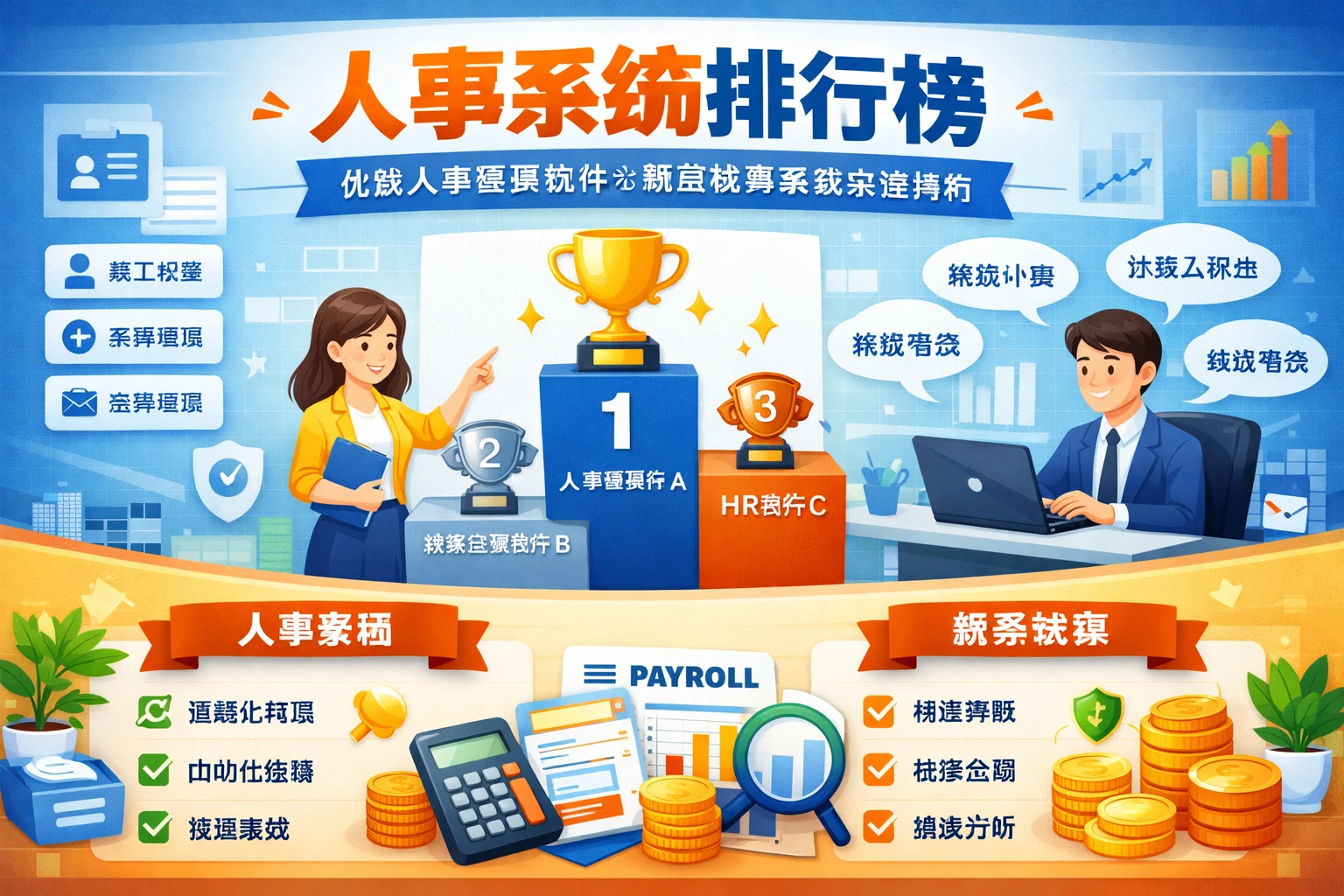人事系统排行榜：优质人事管理软件与薪资核算系统深度解析