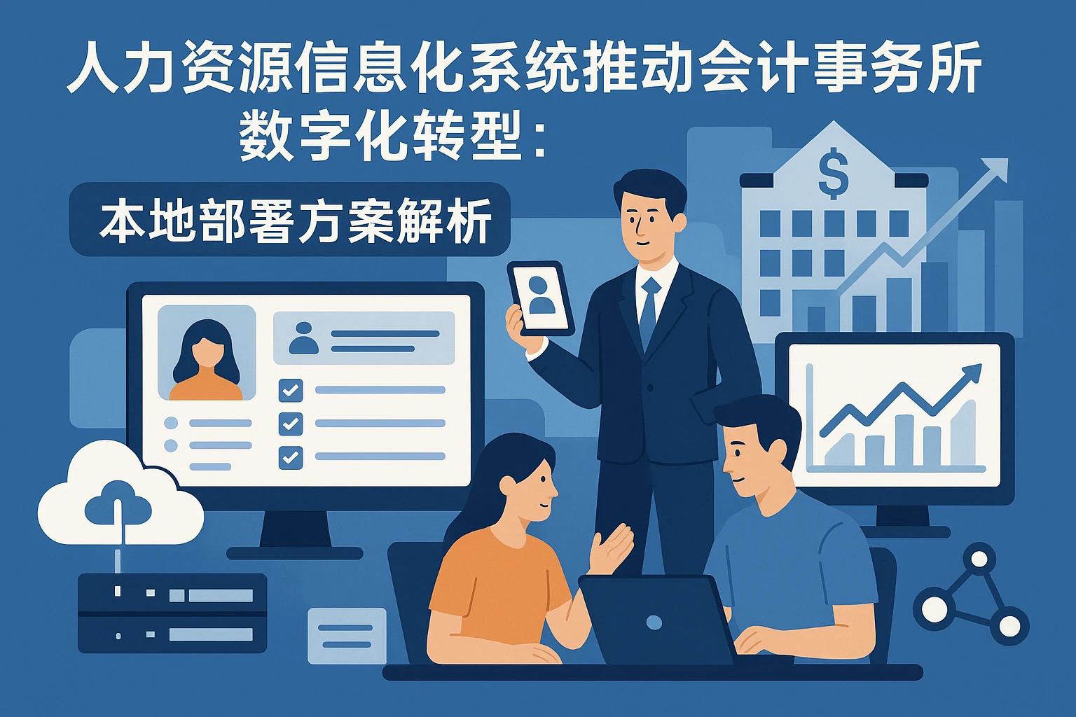 人力资源信息化系统推动会计事务所数字化转型:本地部署方案解析