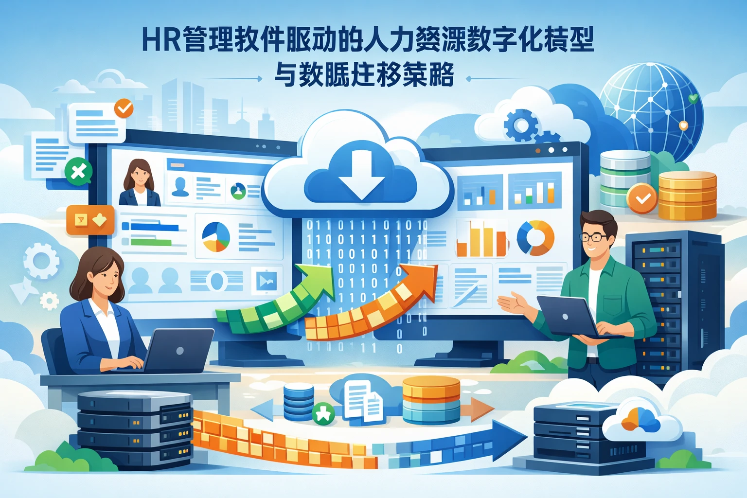 HR管理软件驱动的人力资源数字化转型与数据迁移策略