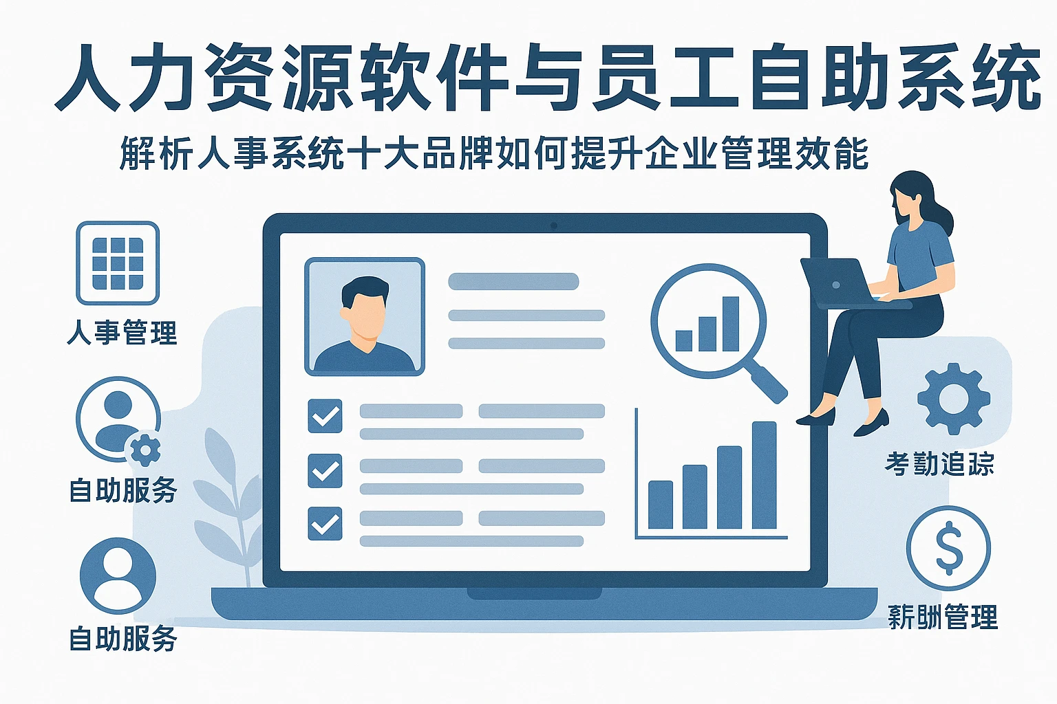 人力资源软件与员工自助系统:解析人事系统十大品牌如何提升企业管理效能