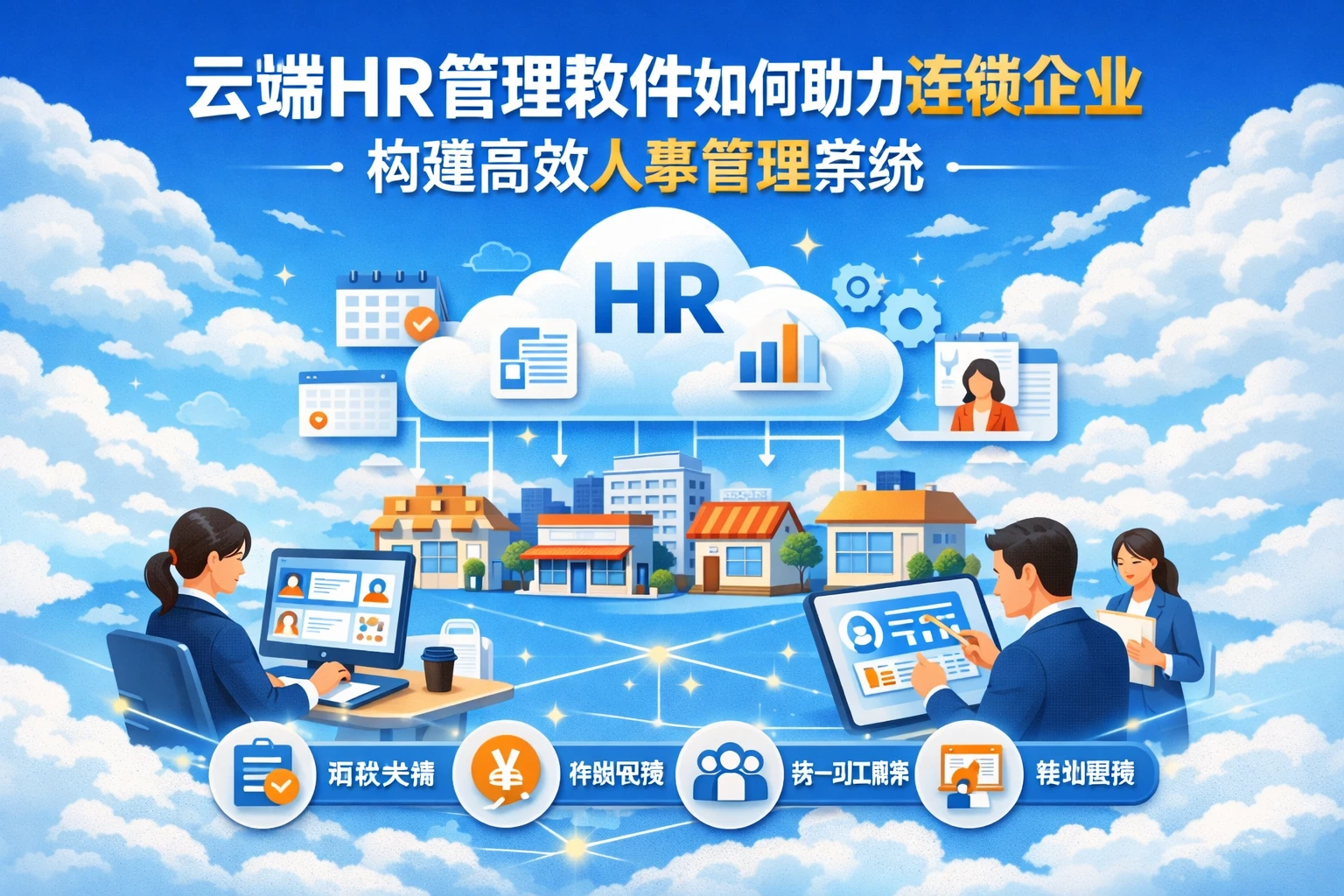 云端HR管理软件如何助力连锁企业构建高效人事管理系统