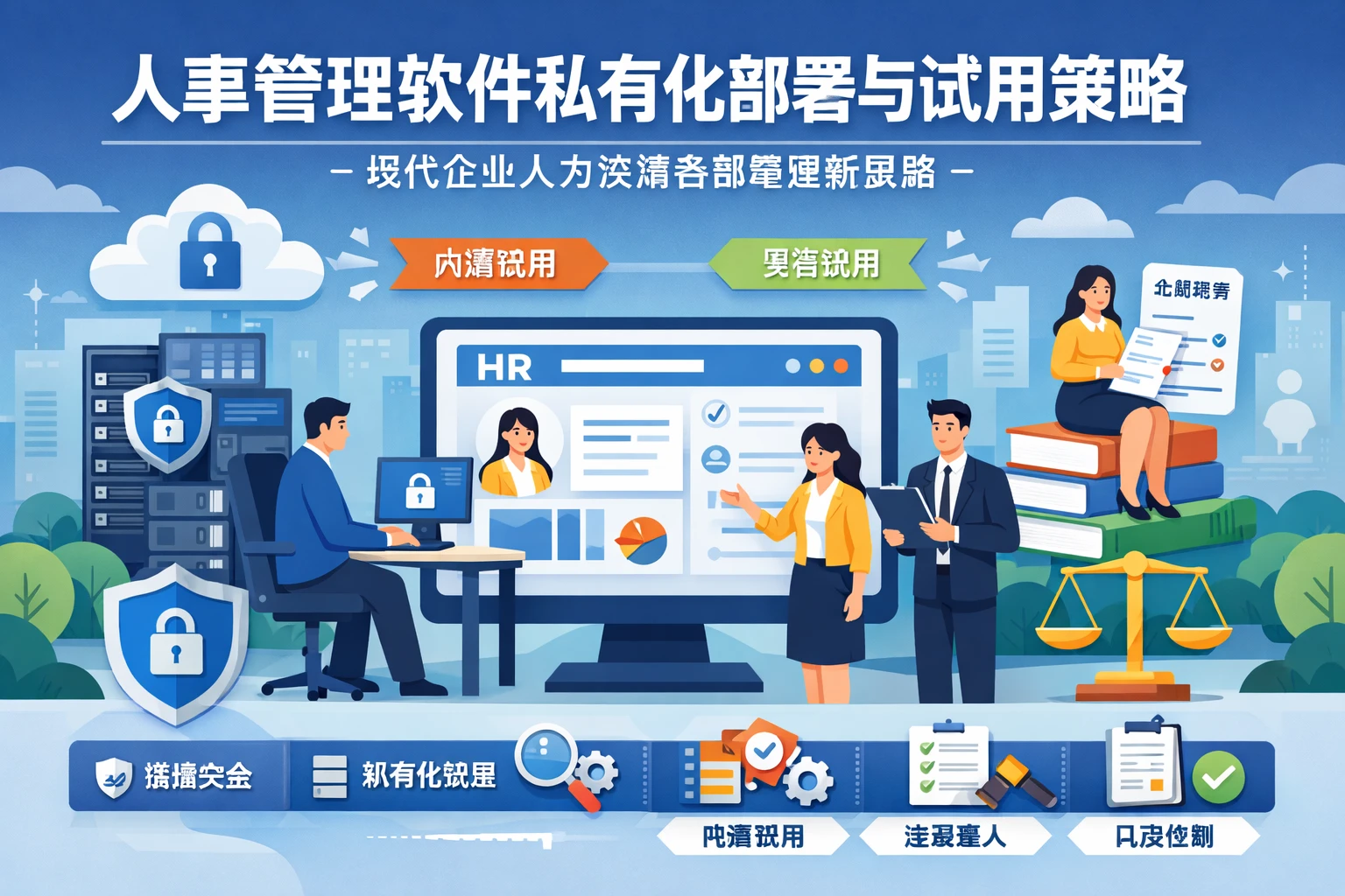 人事管理软件私有化部署与试用策略：现代企业人力资源合规管理新思路
