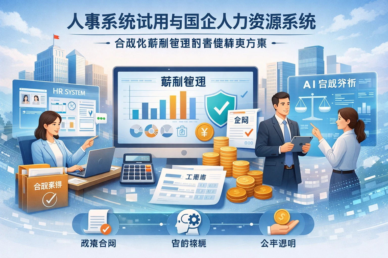 人事系统试用与国企人力资源系统：合规化薪酬管理的智能解决方案