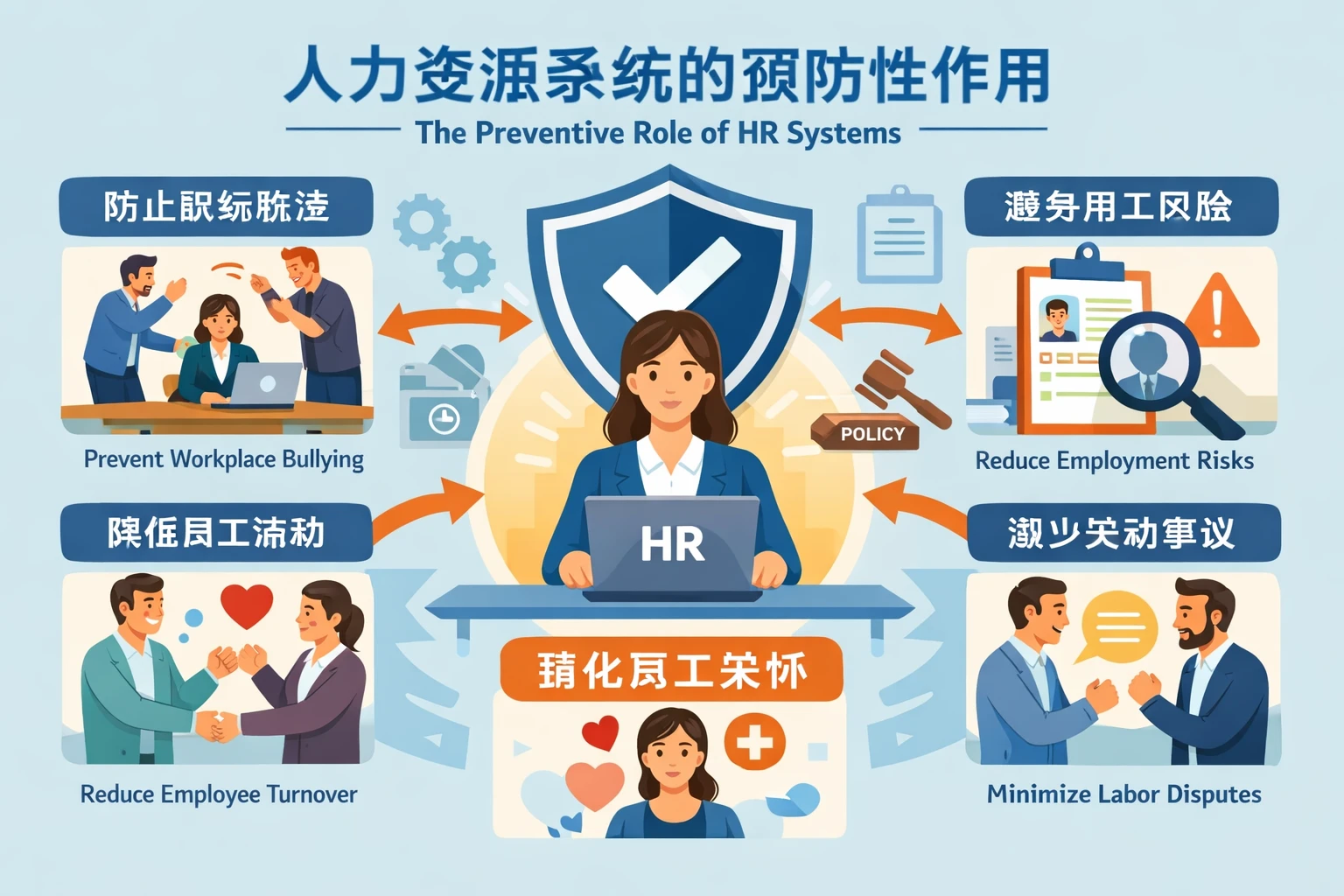 人力资源系统的预防性作用