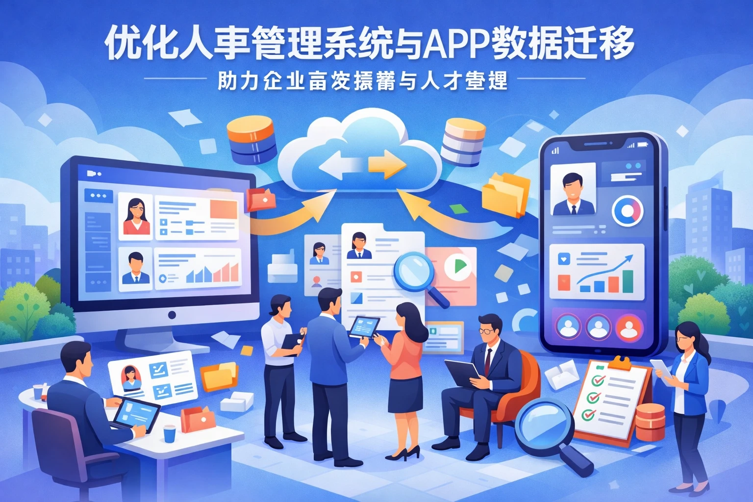 优化人事管理系统与APP数据迁移，助力企业高效招聘与人才管理