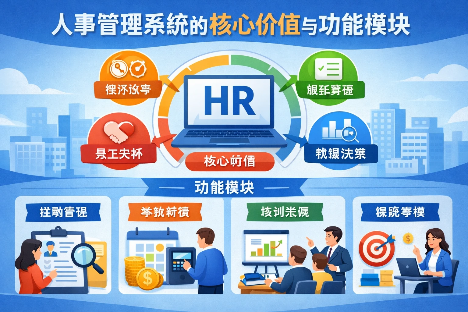 人事管理系统的核心价值与功能模块