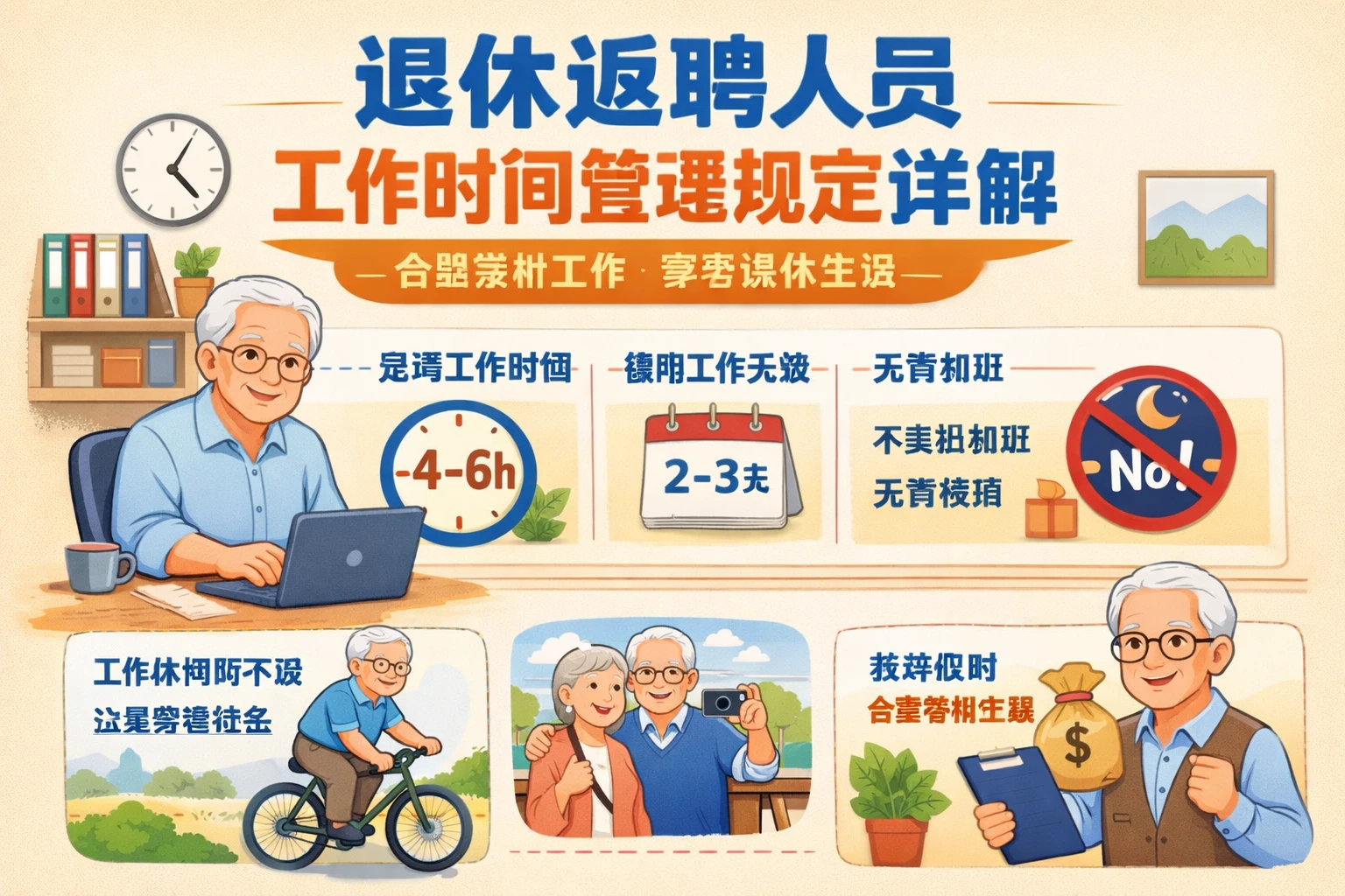 退休返聘人员工作时间管理规定详解