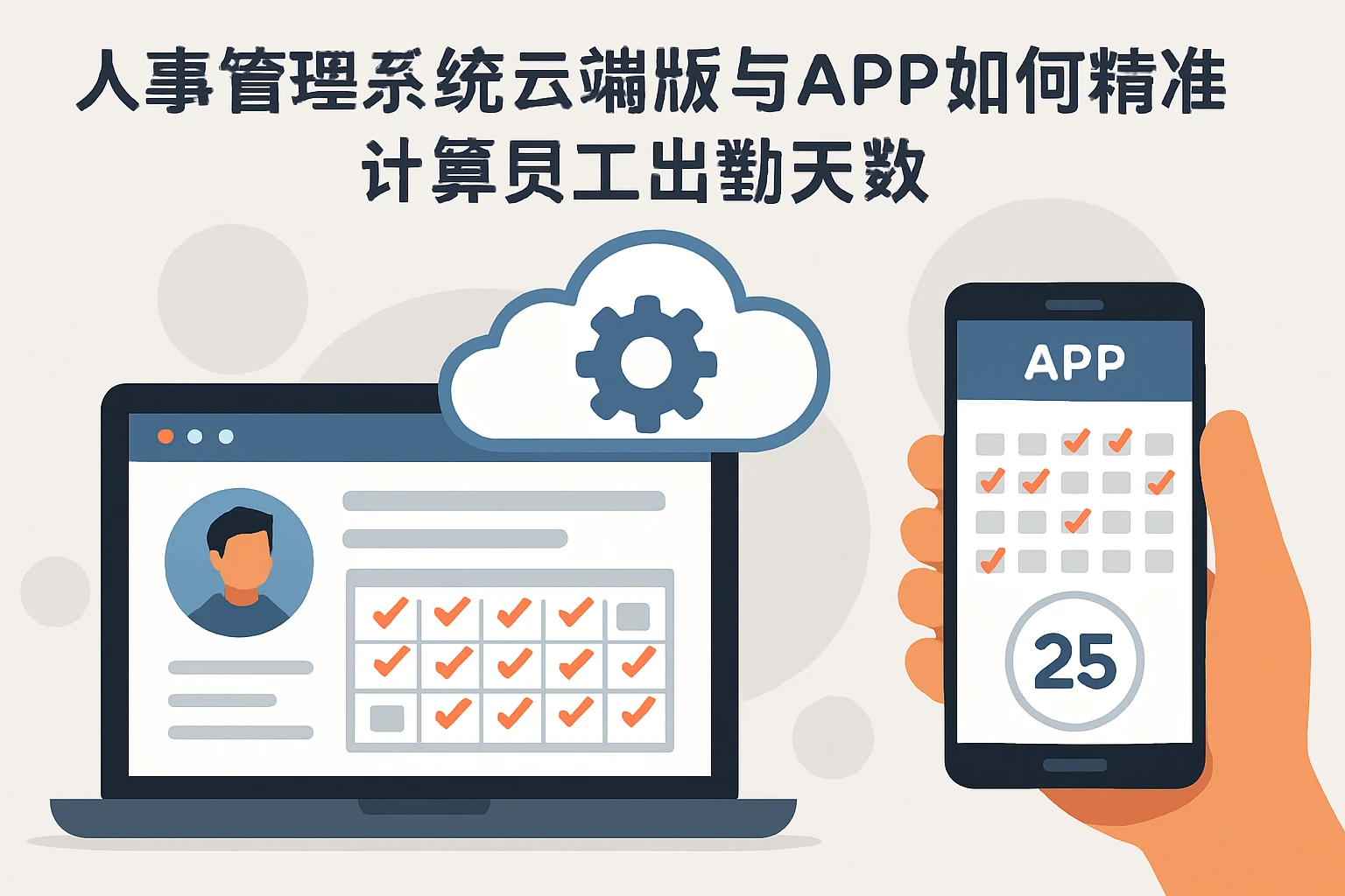 人事管理系统云端版与APP如何精准计算员工出勤天数