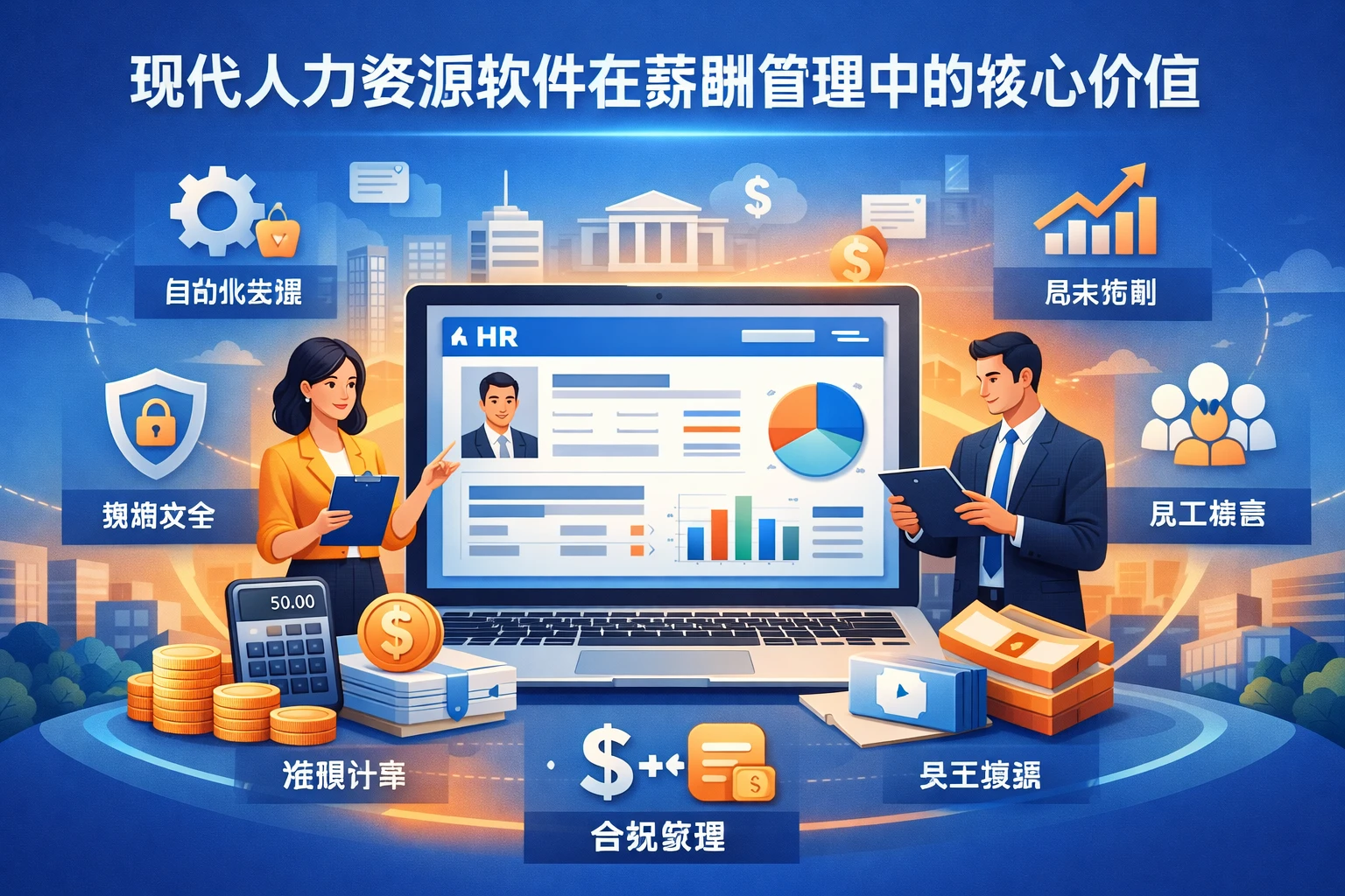 现代人力资源软件在薪酬管理中的核心价值
