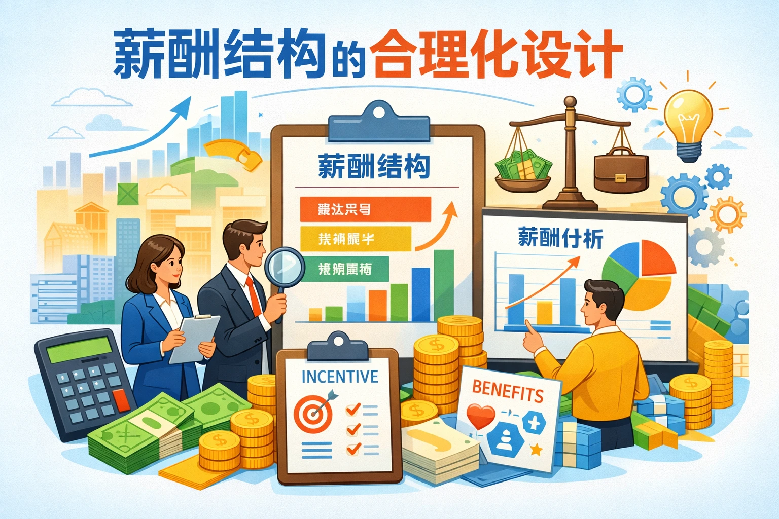 薪酬结构的合理化设计