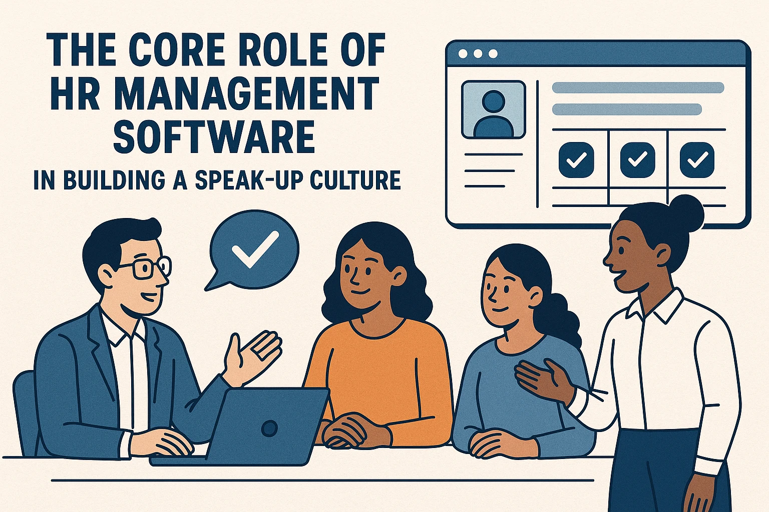 HR管理软件在构建说真话文化中的核心作用