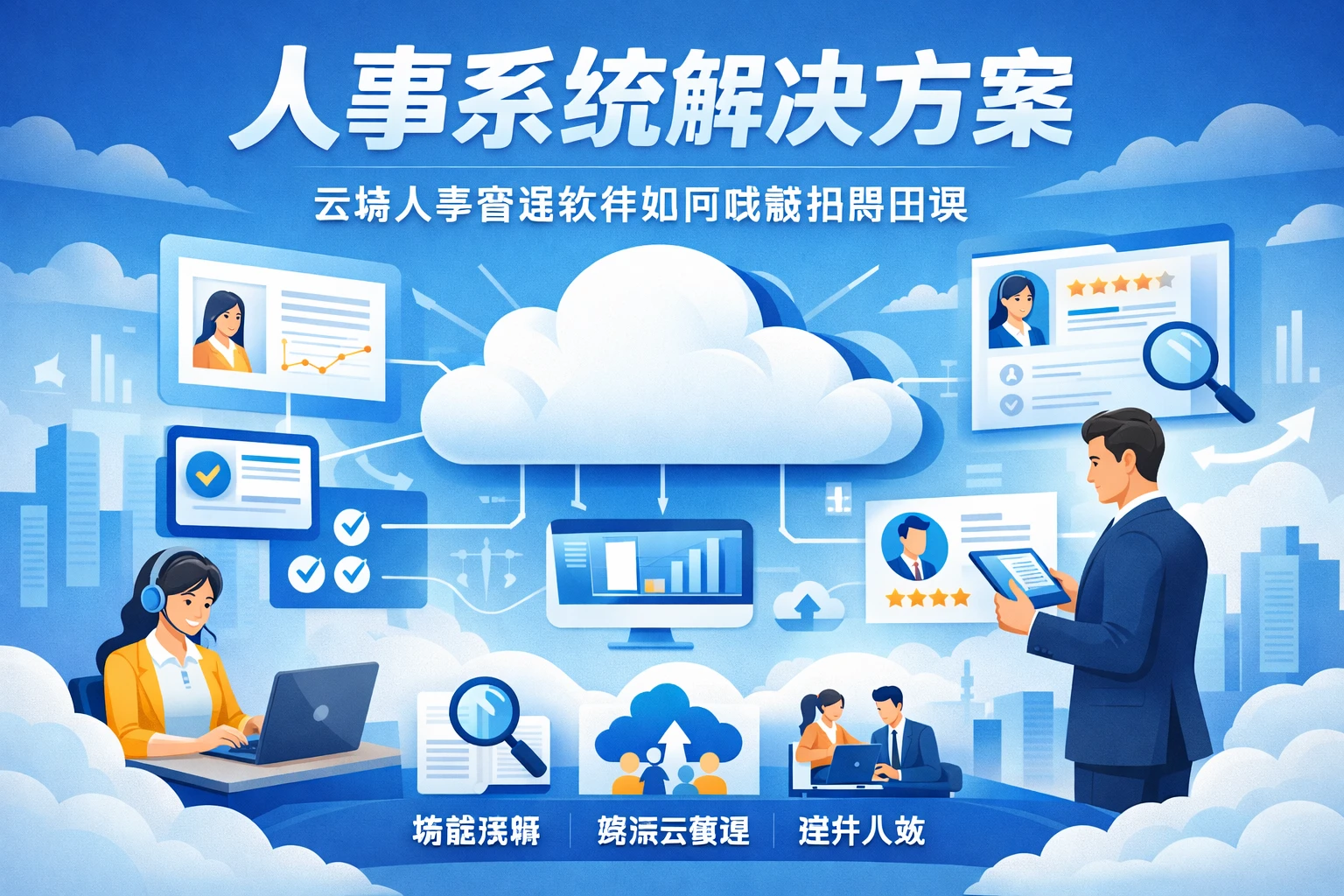 人事系统解决方案：云端人事管理软件如何破解招聘困境