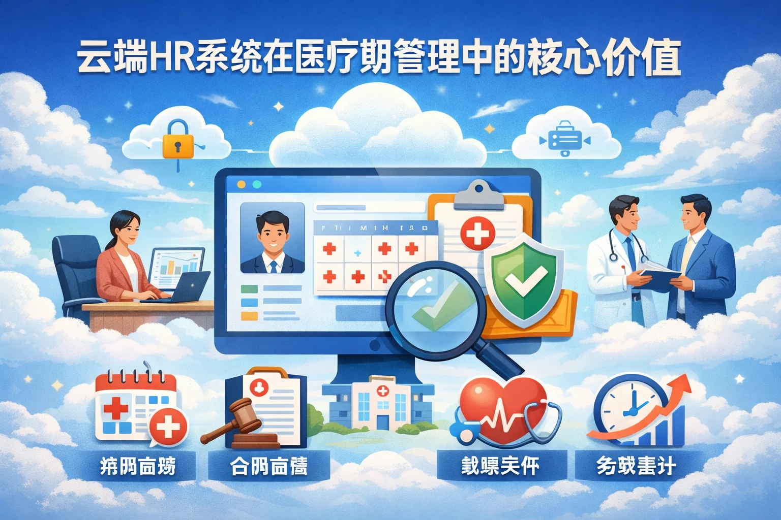 云端HR系统在医疗期管理中的核心价值