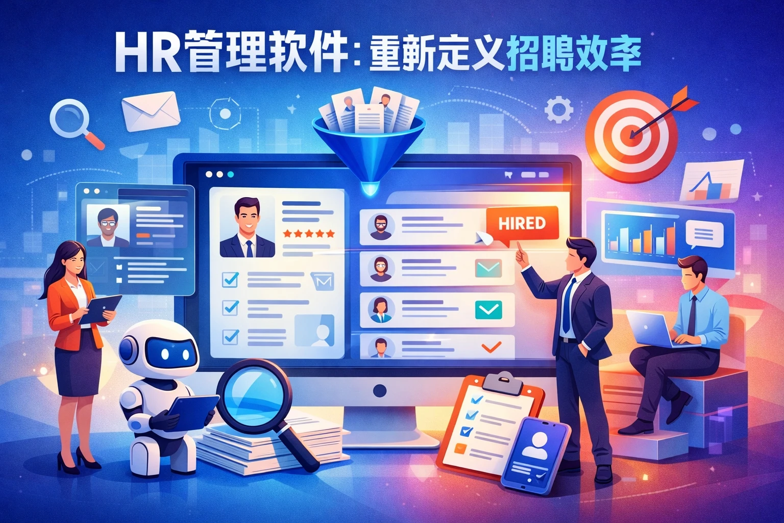 HR管理软件:重新定义招聘效率