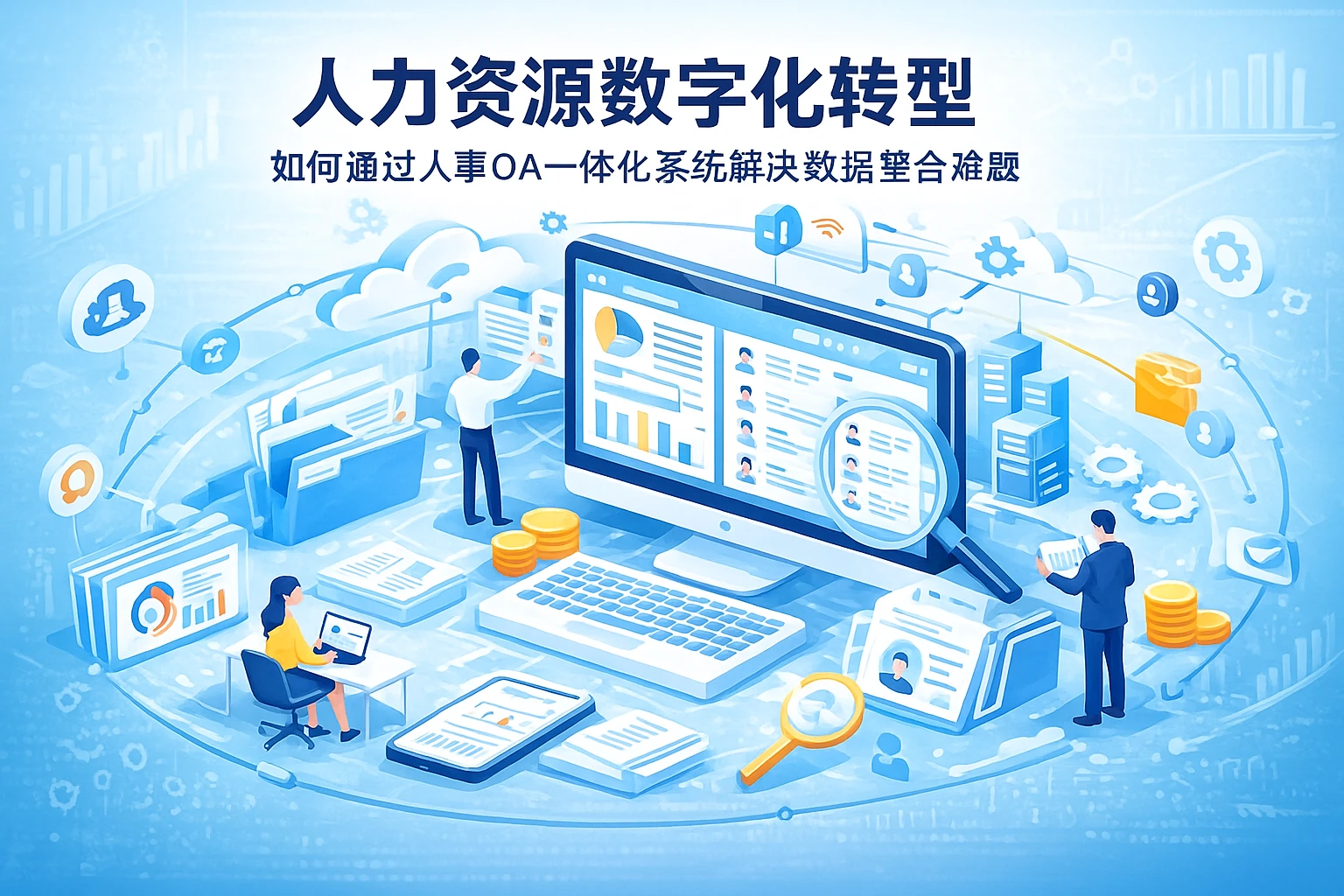 人力资源数字化转型:如何通过人事OA一体化系统解决数据整合难题
