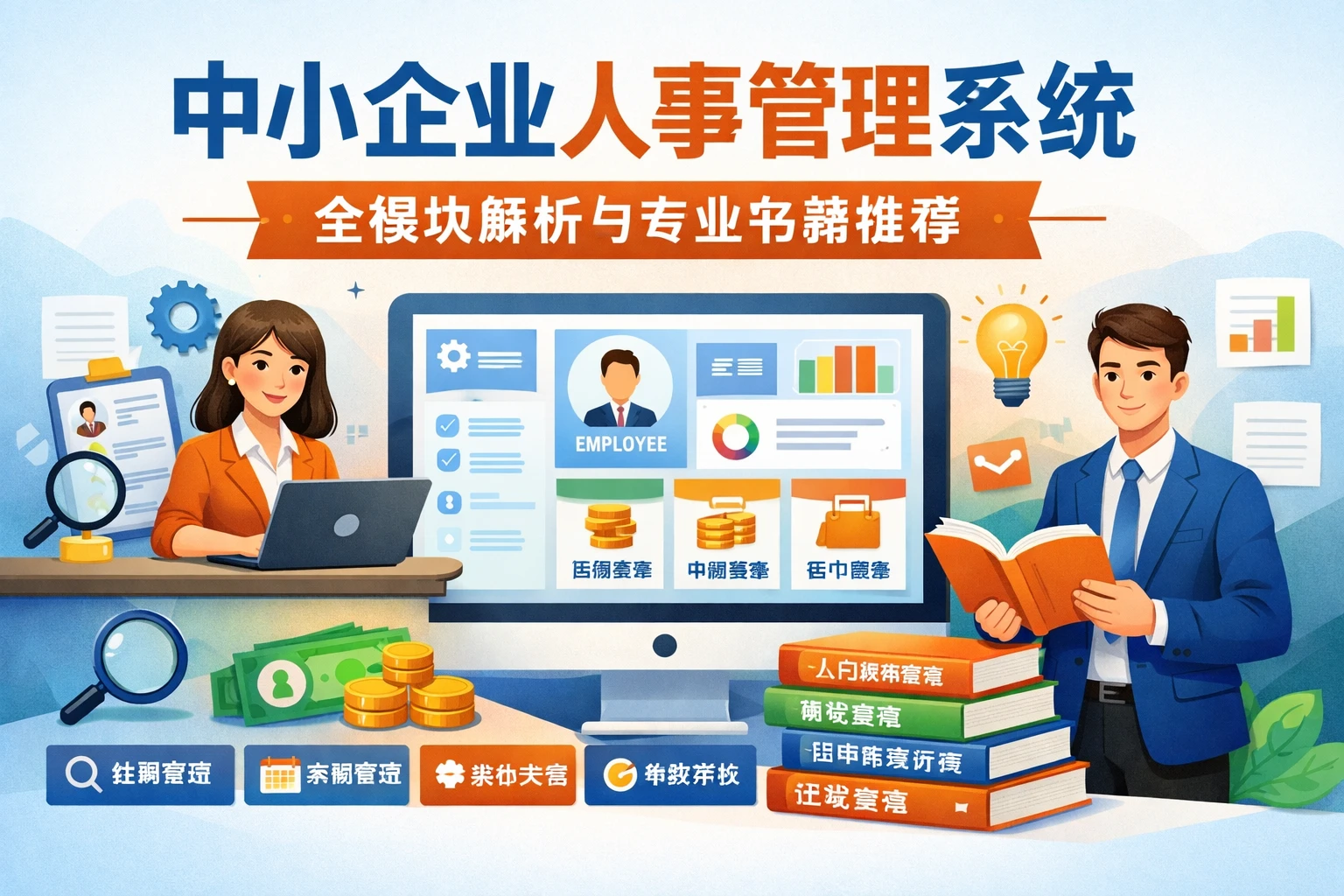 中小企业人事管理系统全模块解析与专业书籍推荐
