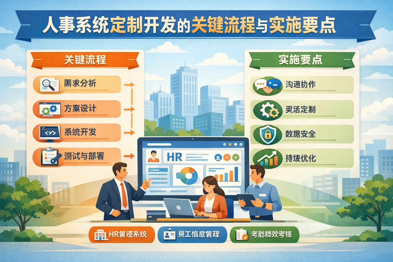 人事系统定制开发的关键流程与实施要点