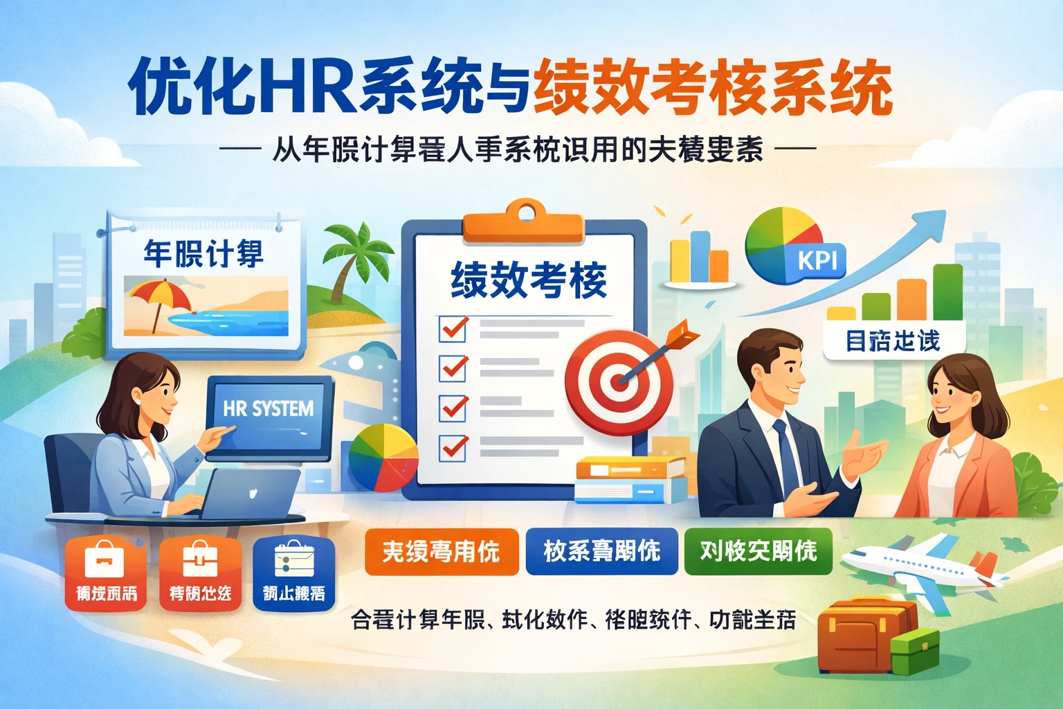 优化HR系统与绩效考核系统：从年假计算看人事系统试用的关键要素