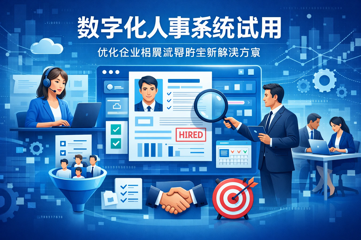 数字化人事系统试用：优化企业招聘流程的全新解决方案