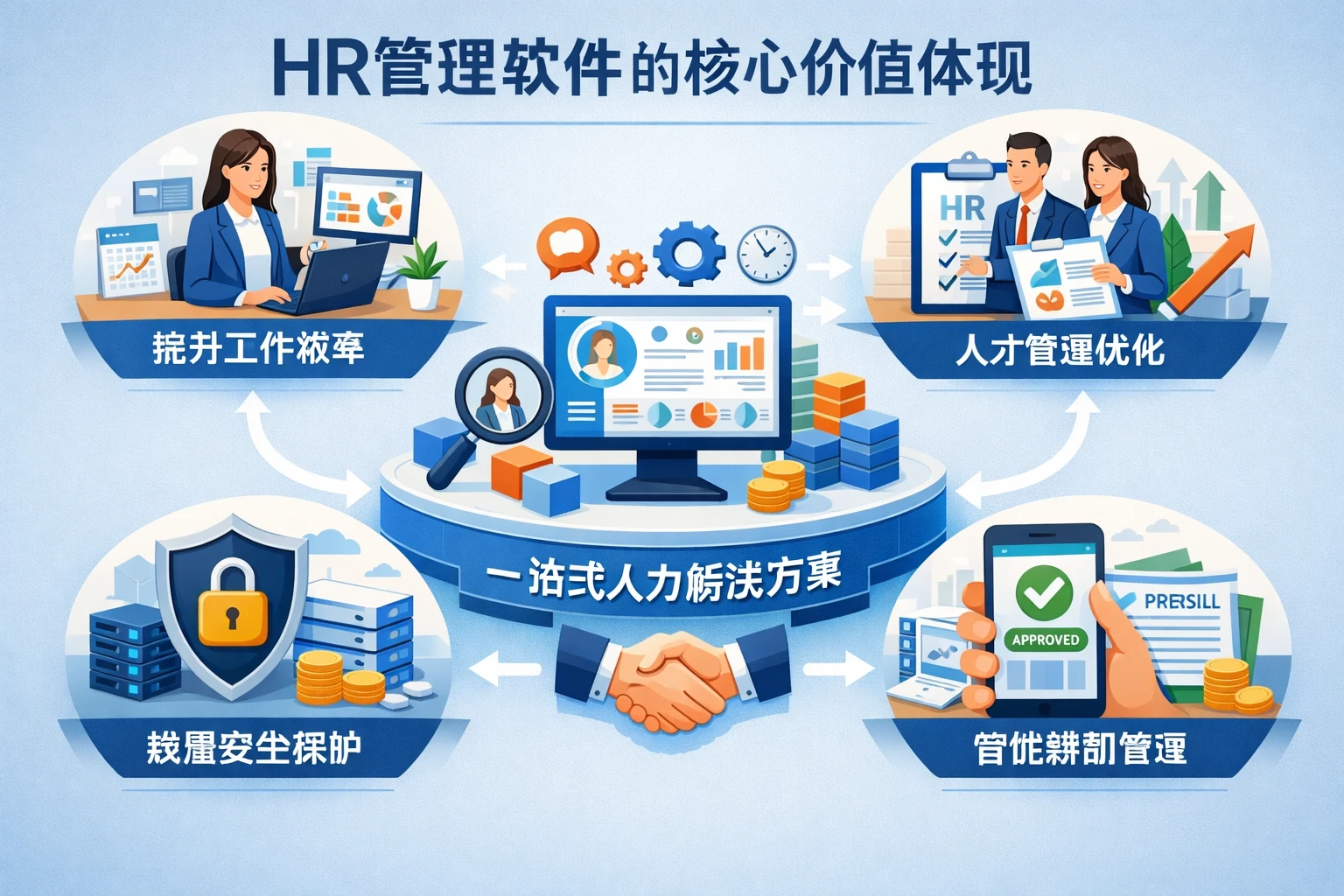 HR管理软件的核心价值体现