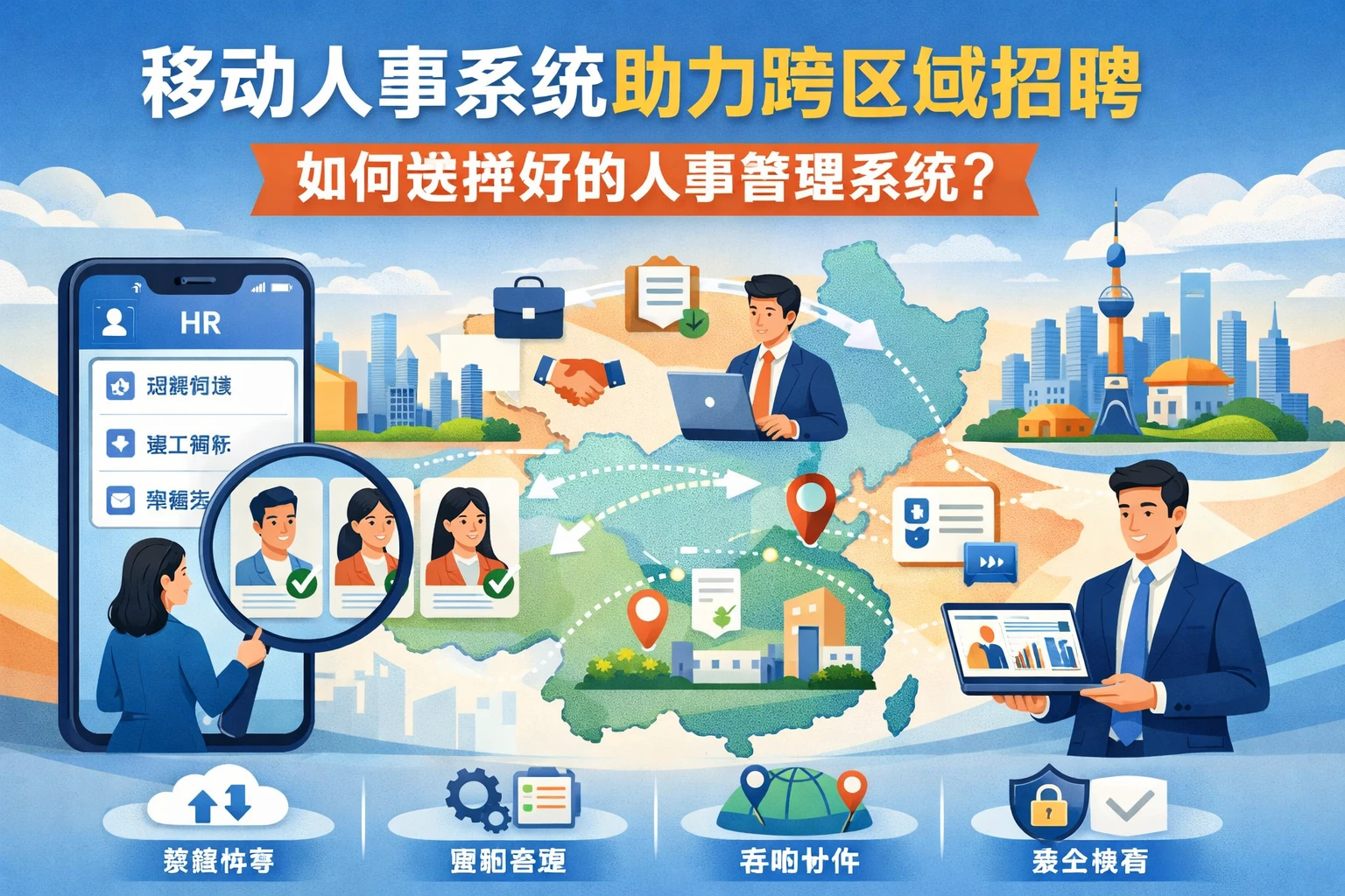 移动人事系统助力跨区域招聘：如何选择好的人事管理系统