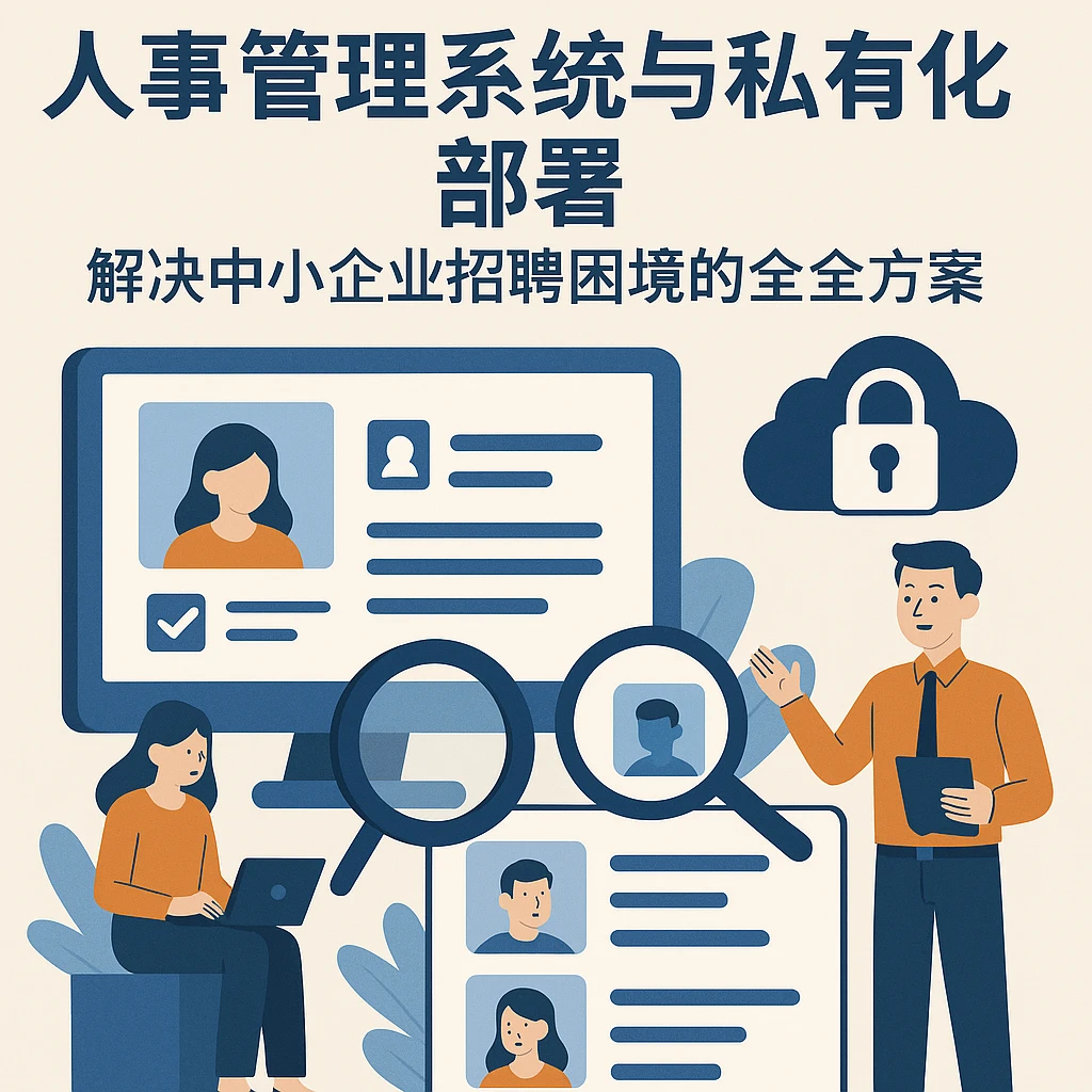 人事管理系统与私有化部署:解决中小企业招聘困境的全方案