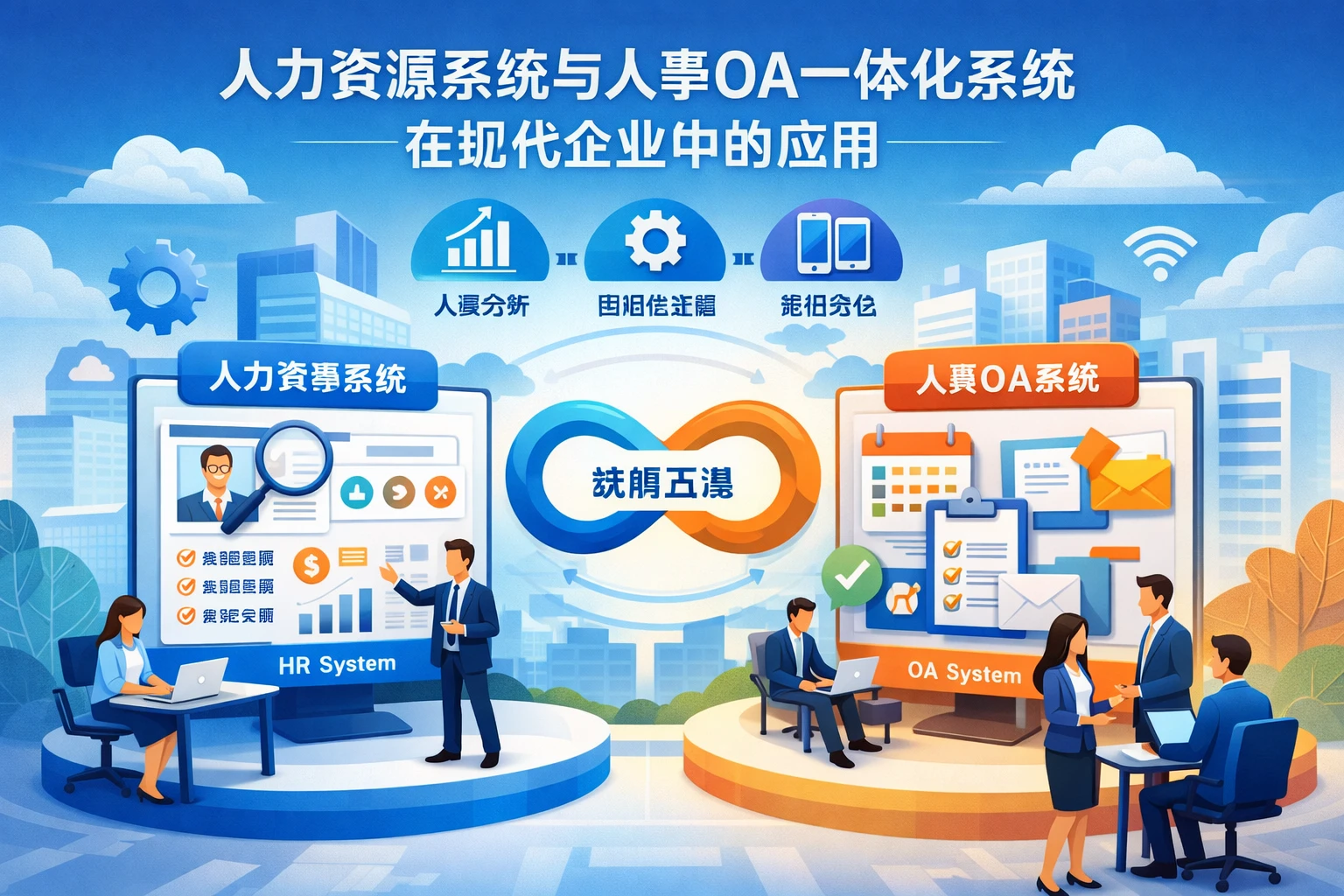 人力资源系统与人事OA一体化系统在现代企业中的应用