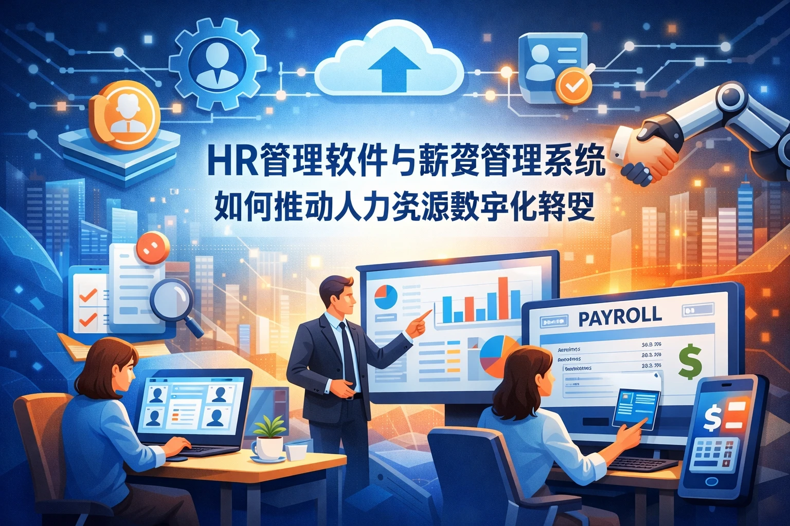 HR管理软件与薪资管理系统如何推动人力资源数字化转型