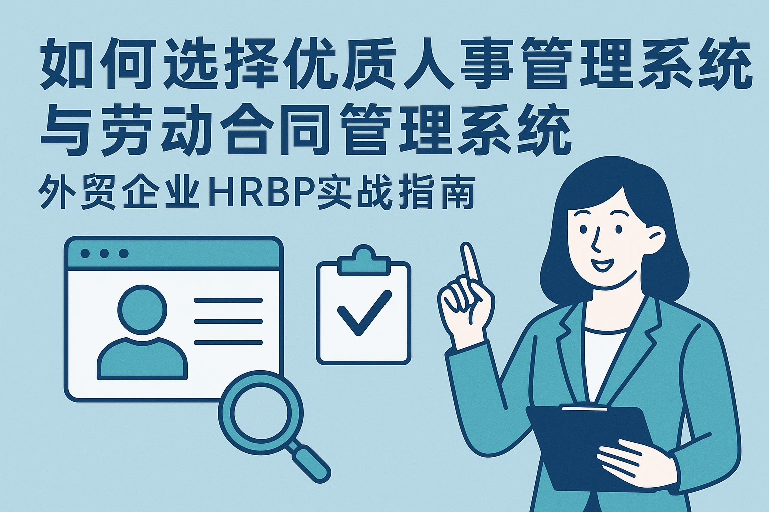 如何选择优质人事管理系统与劳动合同管理系统——外贸企业HRBP实战指南