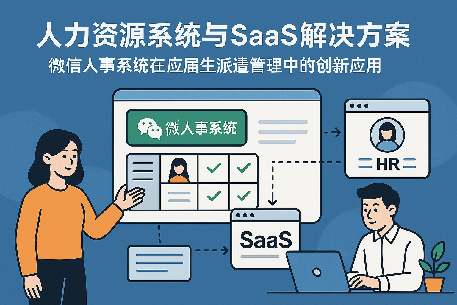 人力资源系统与SaaS解决方案：微信人事系统在应届生派遣管理中的创新应用