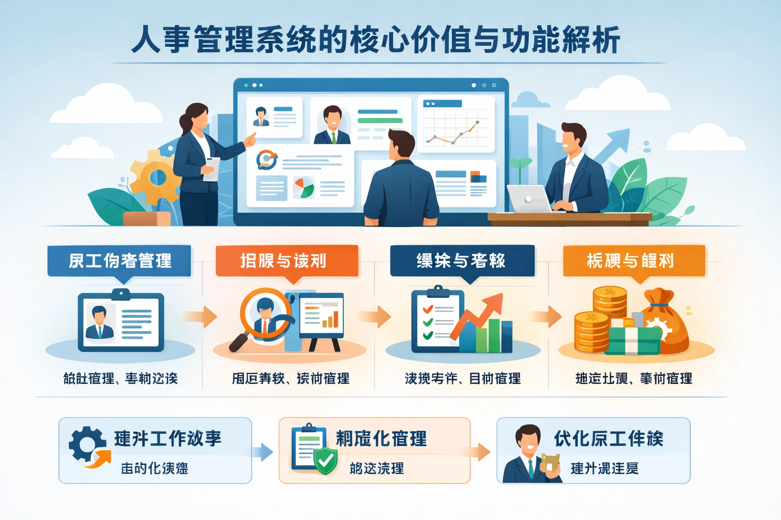 人事管理系统的核心价值与功能解析