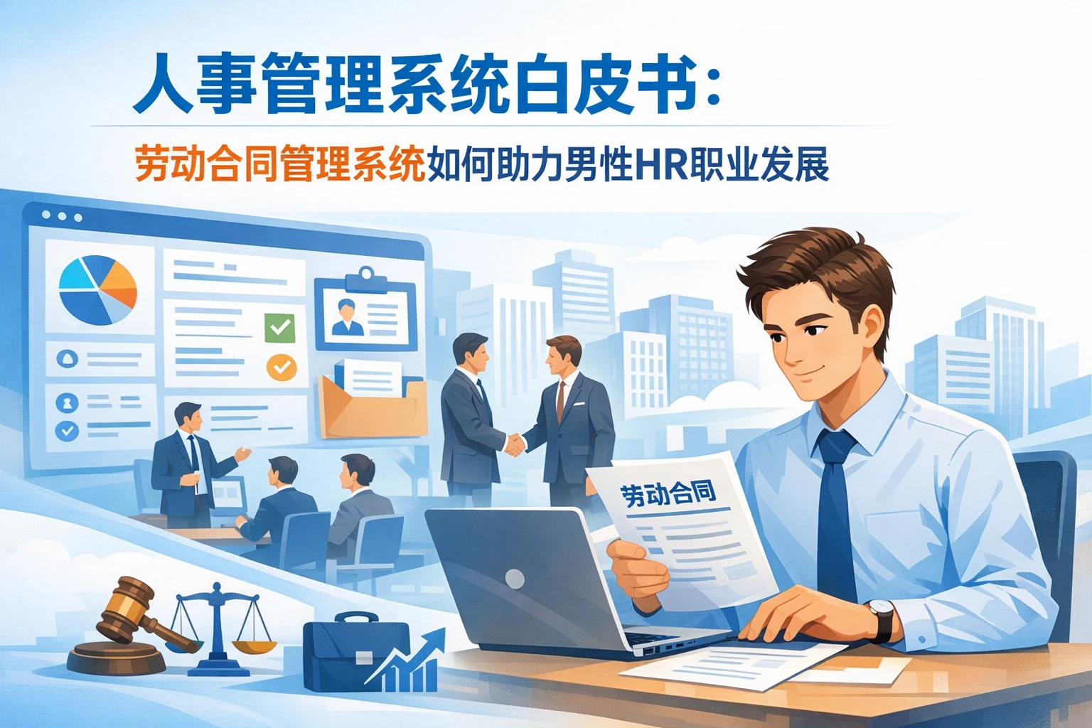 人事管理系统白皮书：劳动合同管理系统如何助力男性HR职业发展