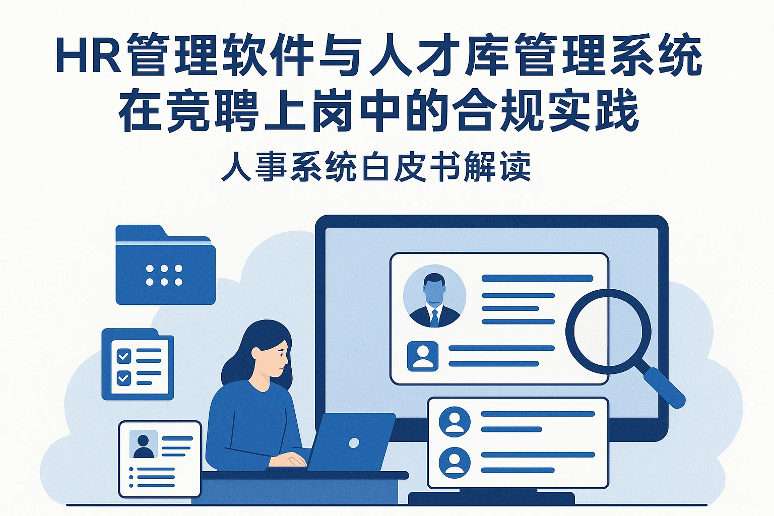 HR管理软件与人才库管理系统在竞聘上岗中的合规实践——人事系统白皮书解读