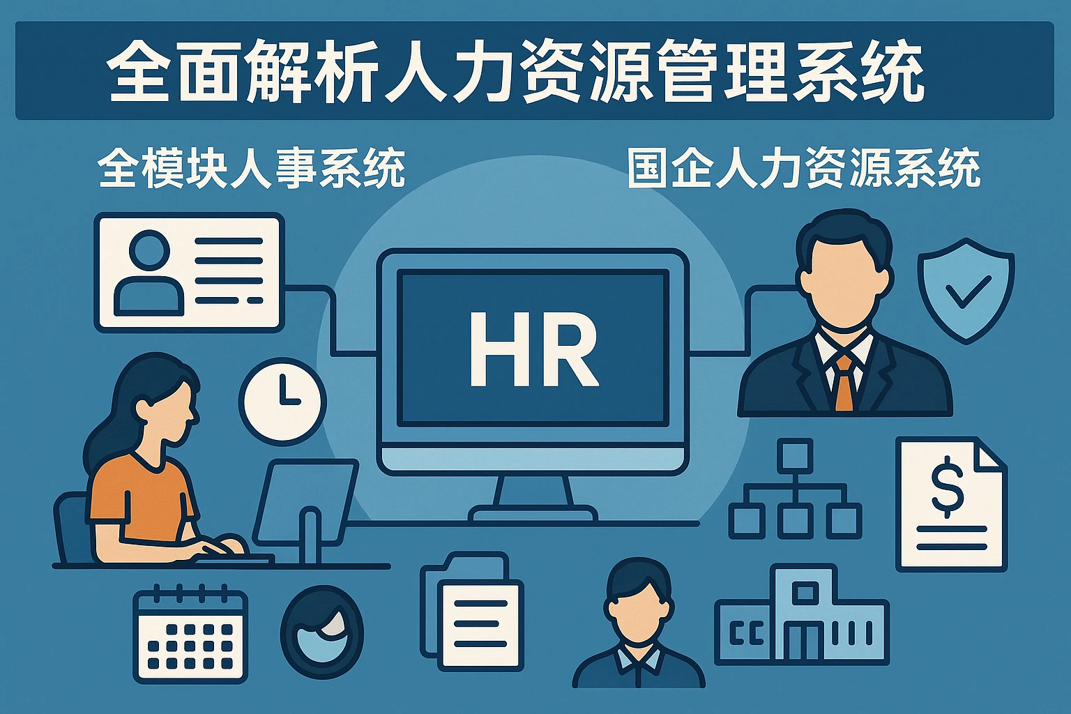全面解析人力资源管理系统：全模块人事系统与国企人力资源系统的深度应用